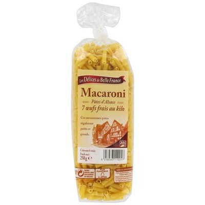 MACARO.EGG 250G. DEL.BF