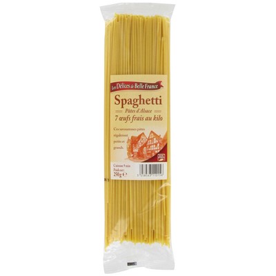DBF Alsace Egg Spaghetti Pasta Sachet 250g