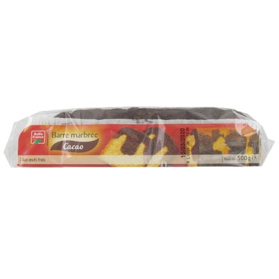 Cocoa Marble Cake Belle France 500g