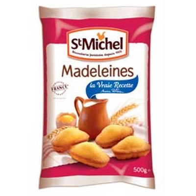 ST MICHEL - PETITES MADELEINES WITH EGGS - 500G PACK