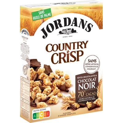 COUNTRY CHOCO 550G JORDAN
