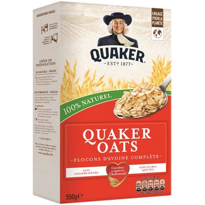 OATMEAL CEREALS QUAKER 550G
