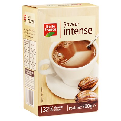 INTENSE FLAVOR 32% LOW-FAT COCOA BF BOX 500G