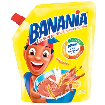 BANANIA POUDRE CHOCOLAT CLASSIQUE 250 G