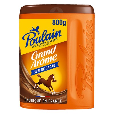 CHOCOLAT EN POUDRE POULAIN GRAND AROME 800G