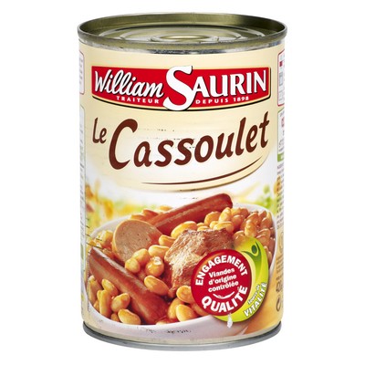 WILLIAM SAURIN - CASSOULET 420 g