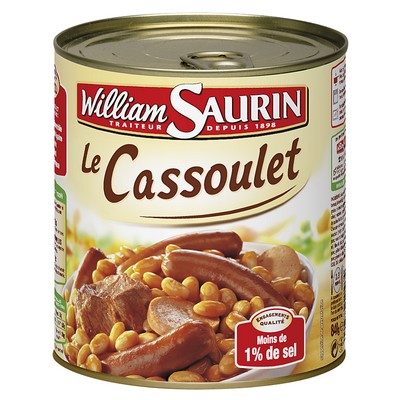 WILLIAM-SAURIN - CASSOULET 840g