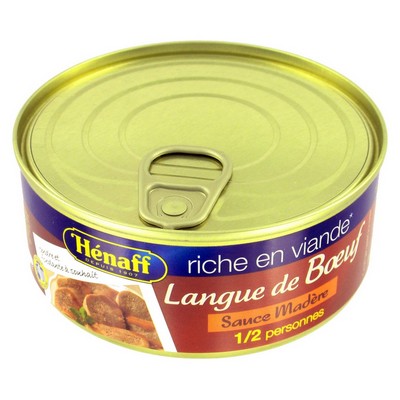 LANGUE BOEUF MADERE HNF 275G