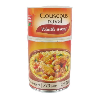 Royal Couscous with Poultry and Beef Belle France 980g