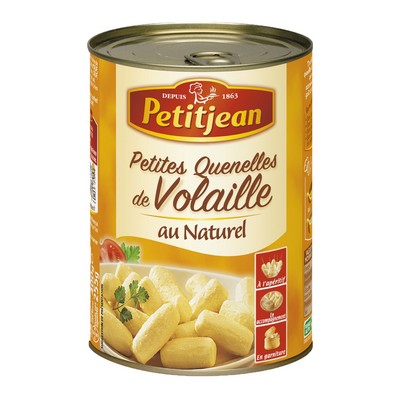 PETITJEAN - SMALL NATURAL CHICKEN QUENELLES 255g