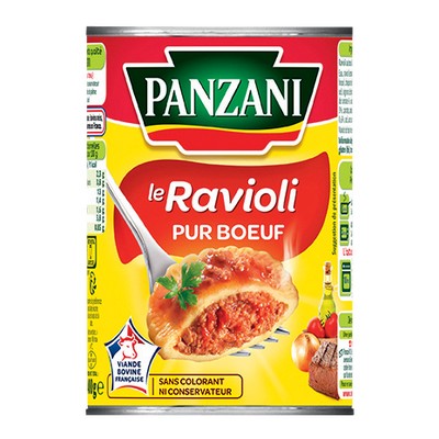 PANZANI - Pure Beef Ravioli 1/2 - 400g