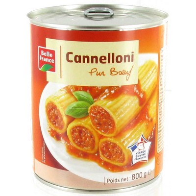 4X4 CANNED BEFF CANNELLONI 800G BF