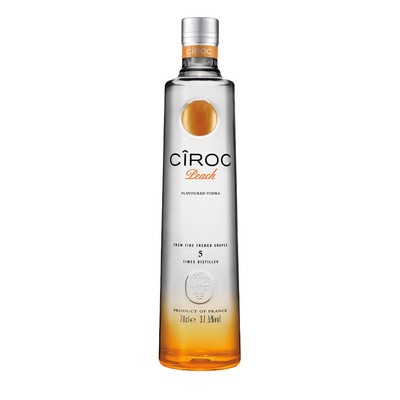 Cîroc Peach Flavoured Vodka 37.5% 70cl