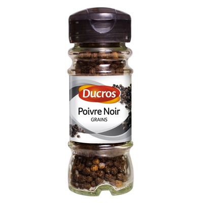 Ducros Whole Black Peppercorns – Selection of Origins 38g