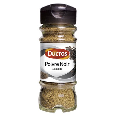 Ducros Ground Black Pepper Force 8, 38g