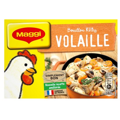 BT 80G BOUILLON KUB VOLAILLE X8 MAGGI