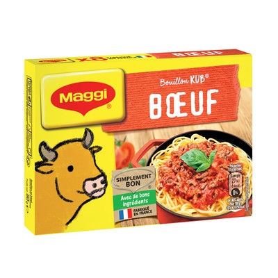 MAGGI Bouillon KUB Bœuf 80g