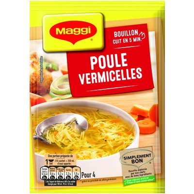 65G SOUPE DESHYDRA POULE VERMICELLES