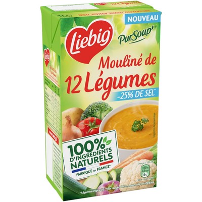 Liebig PurSoup' Mouliné de 12 légumes 1 L