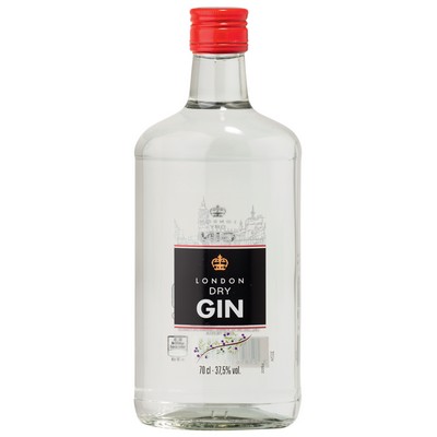 London Dry Gin 37.5% Vol Belle France 70cl Bottle