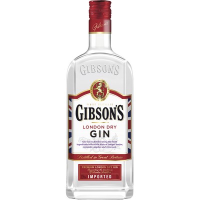 GIBSON'S London Dry Gin 70cl 37.5°