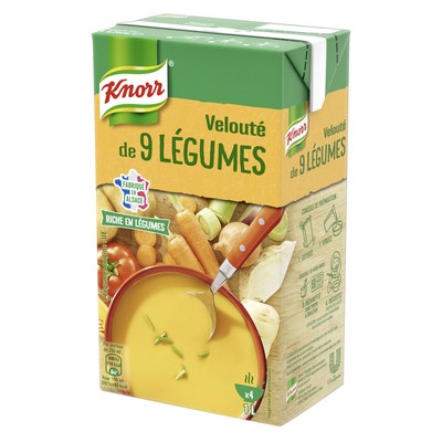 Knorr 1L Creamy Nine-Vegetable Soup