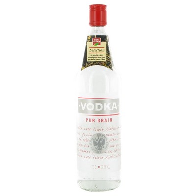 VODKA PUR GRAIN 37,5% VOL BF BOUTEILLE 70 CL
