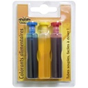 FOOD COLOURING 3X6 ML VAHINE