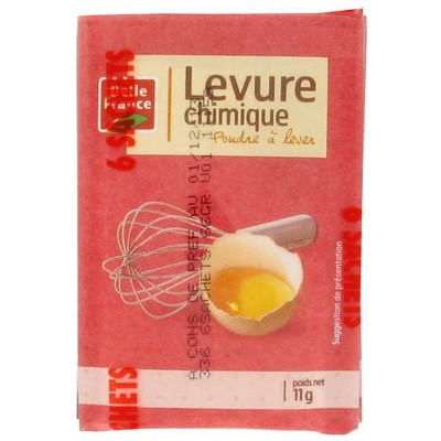 LEVURE CHIMIQUE BF SACHET 6 X 11 G