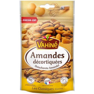 SHELLED ALMONDS 125G VAHINE