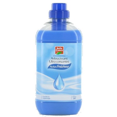 750ML Belle France Ultra Concentrated Fabric Softener Fresh Scent 32 Washes