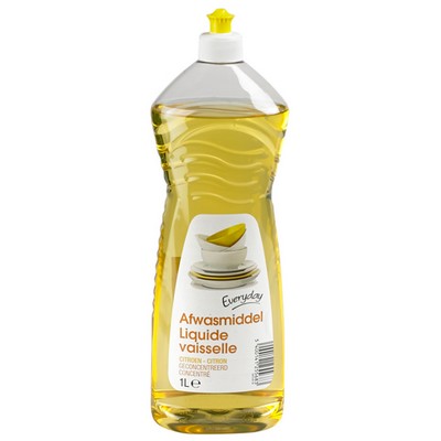 EVERYDAY Concentrated Lemon Dishwashing Liquid 1L