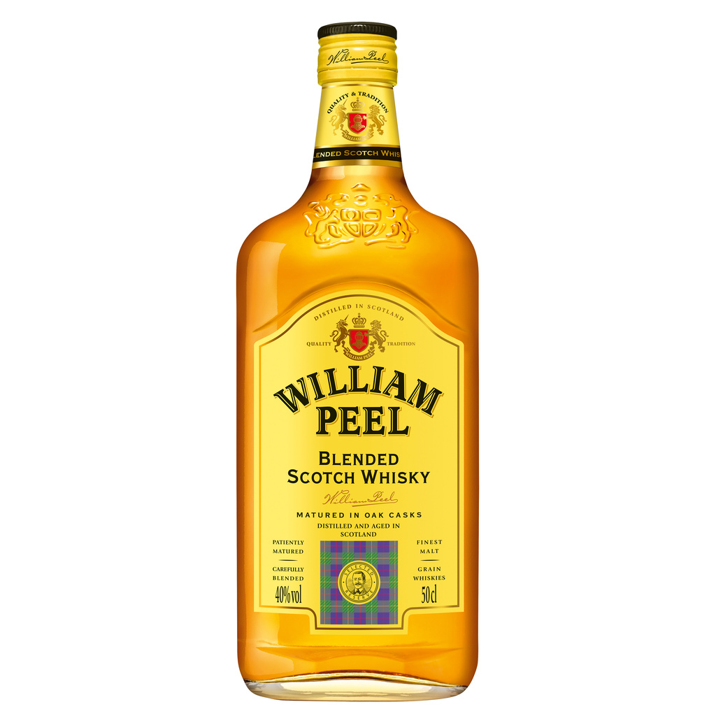 Scotch Whisky Blended William Peel 50CL 40°