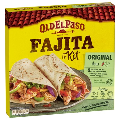 Old El Paso Fajita Kit Standard 500g