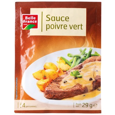 Belle France Green Pepper Instant Sauce Sachet 29g