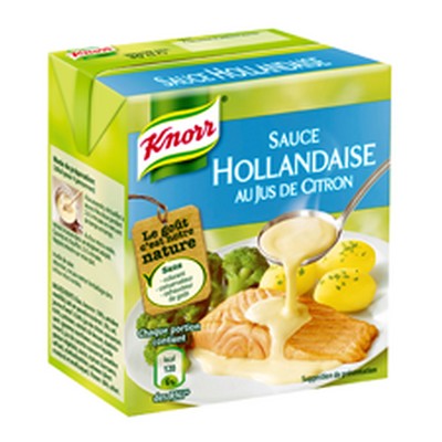 KNORR Sauce Hollandaise au Jus de Citron Brique 30cl