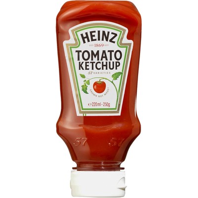 HEINZ - TOMATO KETCHUP TOP DOWN 250 G