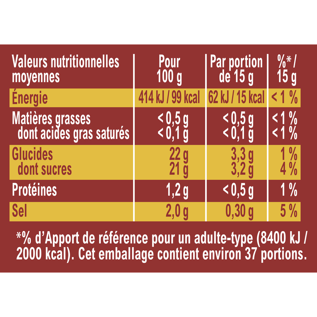 AMORA Ketchup Flacon Souple 550g