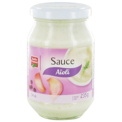 Belle France Aioli Sauce Jar 235g