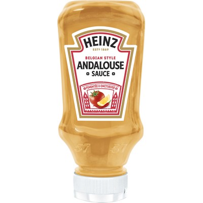Heinz Andalouse Sauce Top Down 220 ml