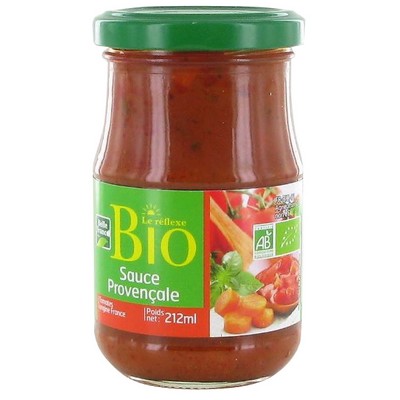 Organic Provençale Sauce BF Glass Jar 200g