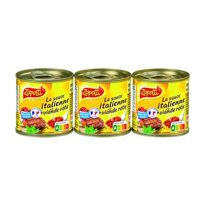 ZAPETTI Italian Meat Sauce Pack of 3x95G