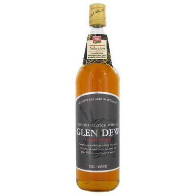 Glen Dew Scotch Whisky Blend 40% Belle France 70cl Bottle