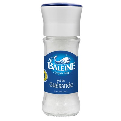 La Baleine Guérande Coarse Sea Salt Grinder 65g