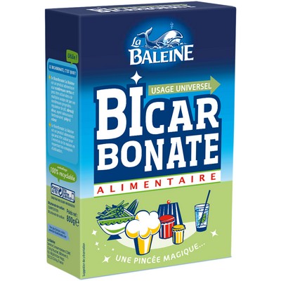 La Baleine Bicarbonate alimentaire étui carton 800g