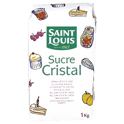 SUGAR CRISTAL 1KG ST LOUI	