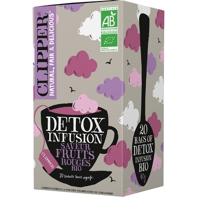 CLIP Infusion detox sachets 40g bio