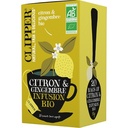 CLIP Organic Lemon Ginger Infusion Bags 50g