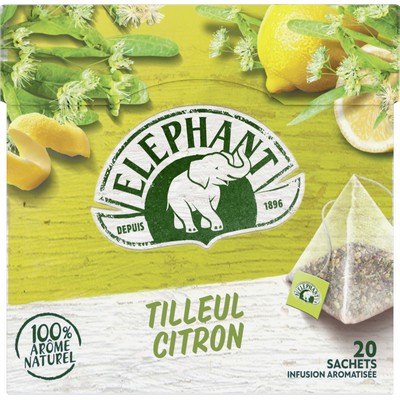 Linden and Lemon Infusion x20 Elephant