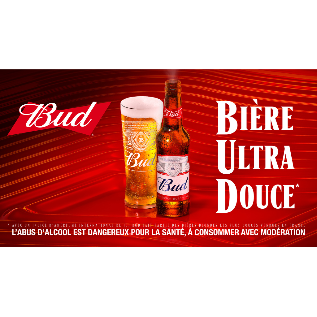 Bière Blonde Bud 12x25cl